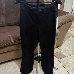 Chic Black lightly checked pant wor work or casual